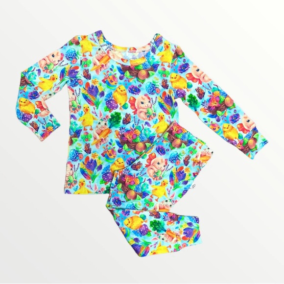 NWT Ollee & Belle Bamboo Pj Set - Picture 1 of 3